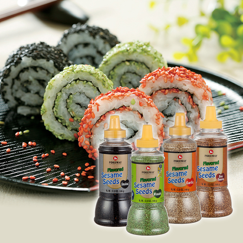 Wasabi Flavor Sesame Seeds FLAVOR FULL FOODS INC.